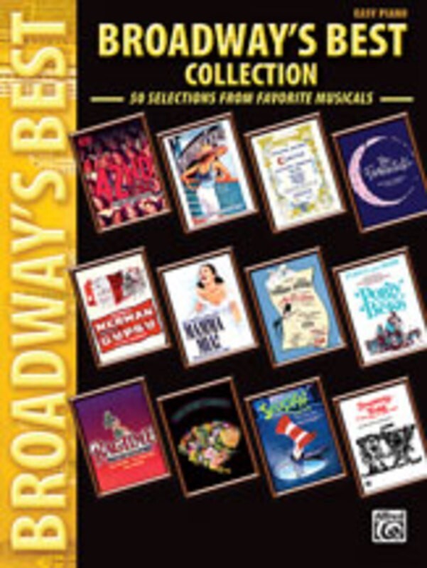 Broadways Best Collection Easy Piano Book