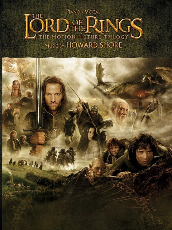 The Lord of the Rings Trilogy Piano/Vocal Sheet Music