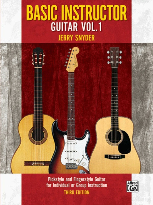 Basic Instructor Guitar Book 1 3rd Ed Guitar Book