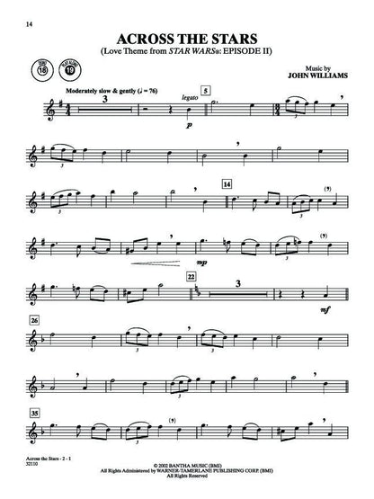 Star Wars A Musical Journey Episodes I-VI for Tenor Saxophone — view 3