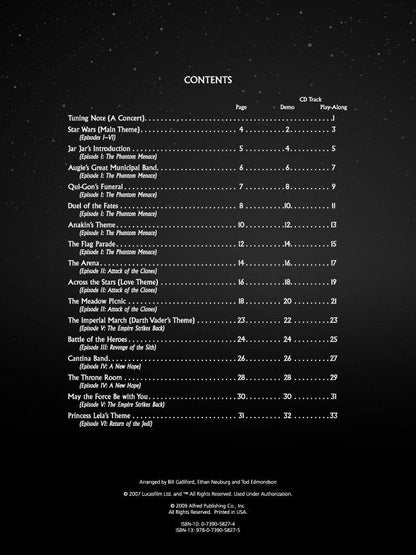 Star Wars A Musical Journey Episodes I-VI for Violin — view 3