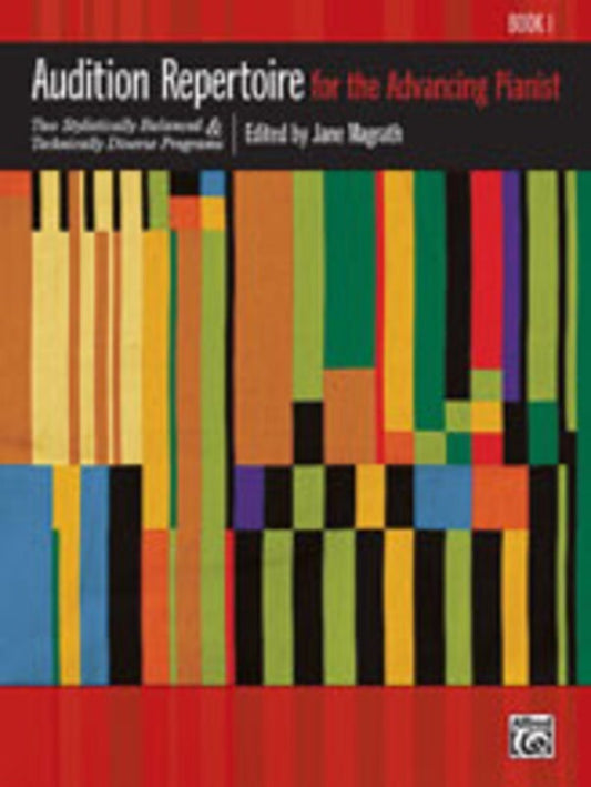 Audition Repertoire For Advancing Pianist Book 1 (Softcover Book)