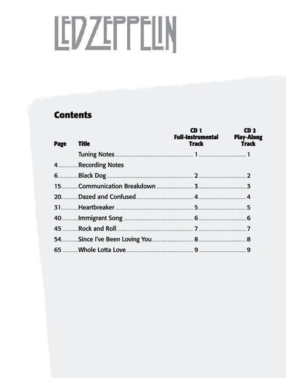 Ultimate Guitar Play-Along: Led Zeppelin Vol. 1 - TAB Transcriptions & CD — view 2