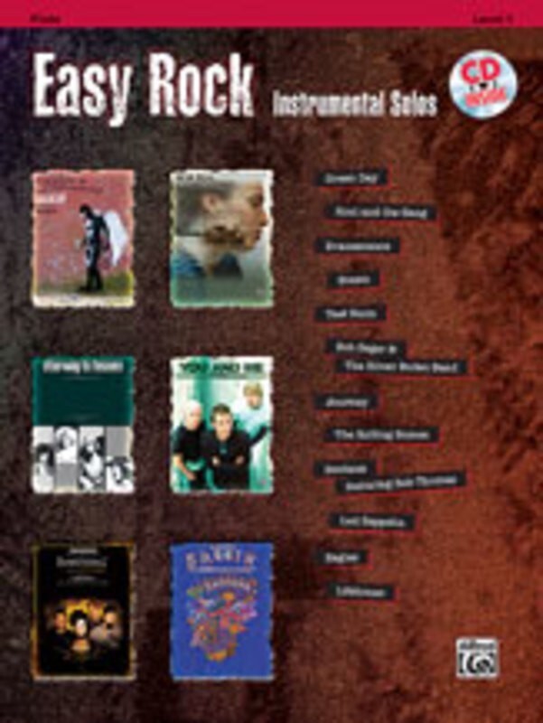 Easy Rock Instrumental Solos Clarinet Book/CD Book