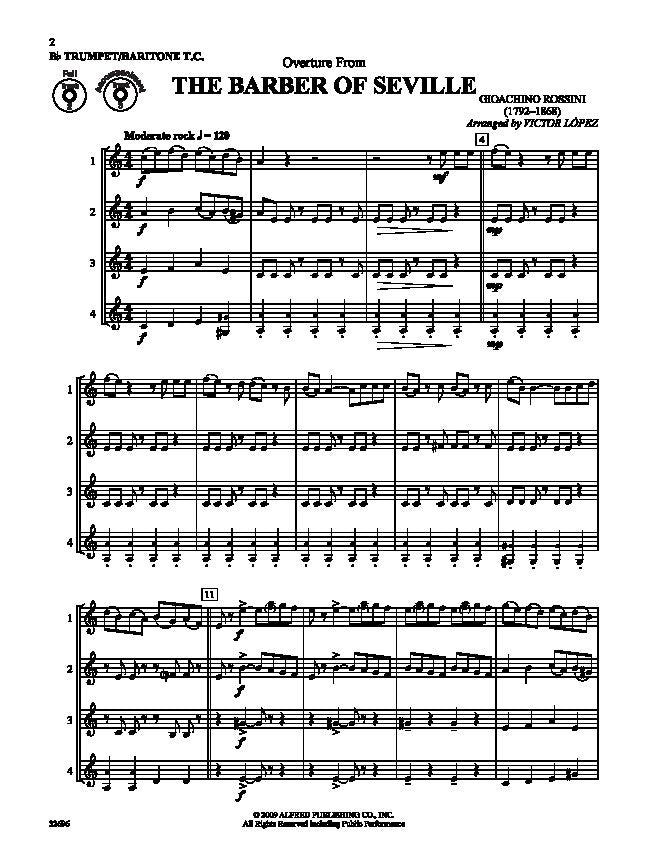 Flex-Ability Classics — Trumpet/Baritone TC, arr. Victor Lopez (Alfred Music)