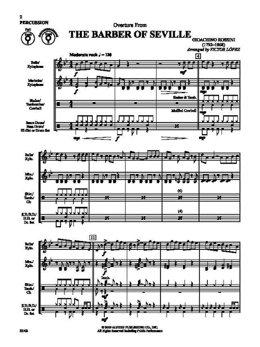 Flex-Ability Classics Percussion by Victor Lopez, Alfred Music, 24 Pages, Ideal for Ensembles, Level 1-3, Includes Classical Themes