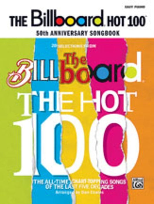 Selections 20 From Billboard Hot 100 Easy Piano Book