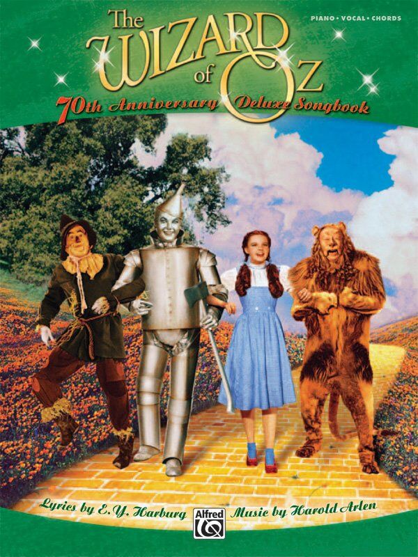 Wizard of Oz 70th Anniversary Deluxe Songbook PVG