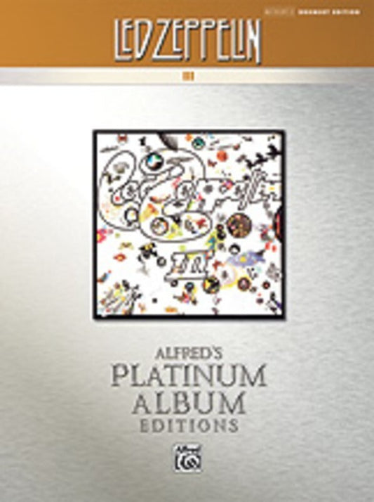Led Zeppelin Iii Platinum Drums Book