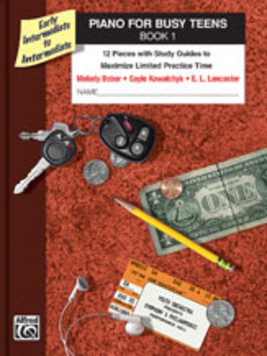 Piano For Busy Teens Book 1 Early Interm - Interm Book