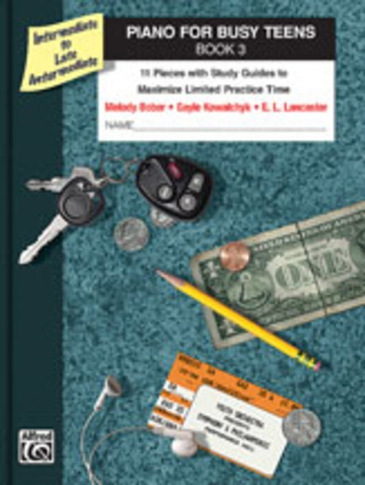 Piano For Busy Teens Book 3 Interm - Late Interm Book