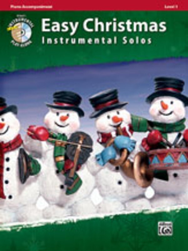 Easy Christmas Instrumental Solos Piano Acc Book/CD Book