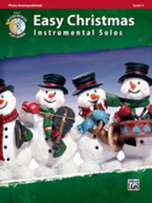 Easy Christmas Instrumental Solos Piano Acc Book/CD Book