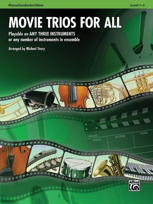 Movie Trios for All - Piano/Conductor/Oboe by Michael Story