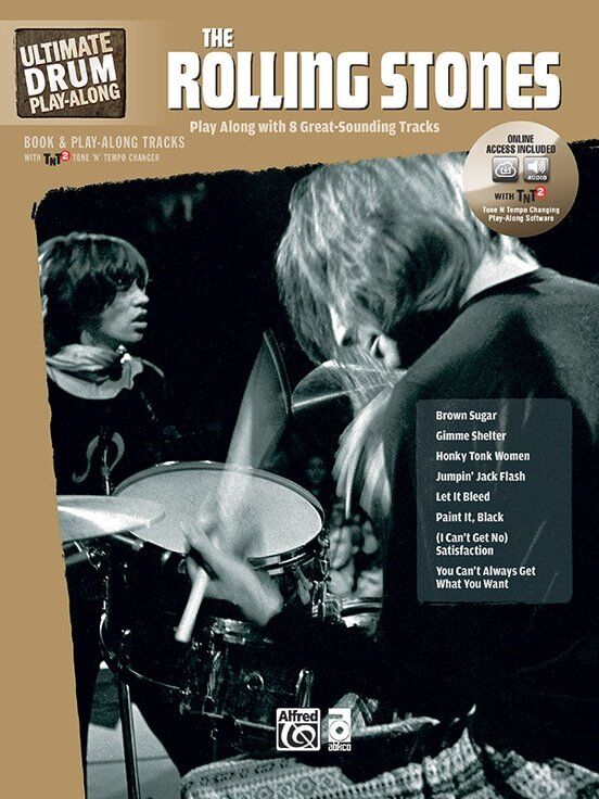 The Rolling Stones Ultimate Drums Play-Along Book