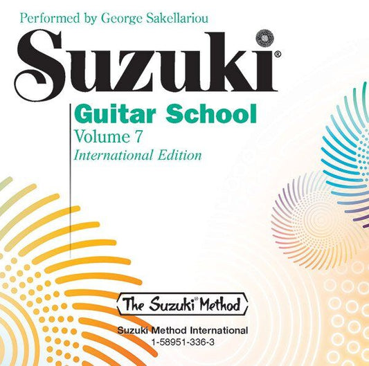 Suzuki Guitar School Vol. 7 Performance CD