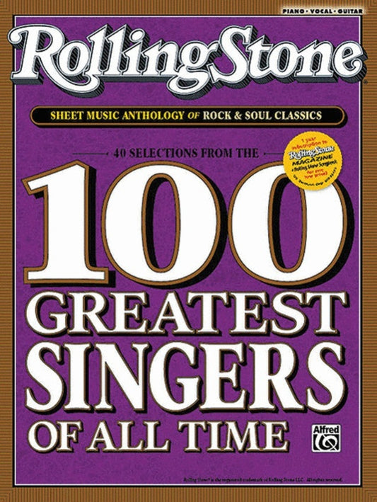 Rolling Stone Selections 100 Greatest Singers