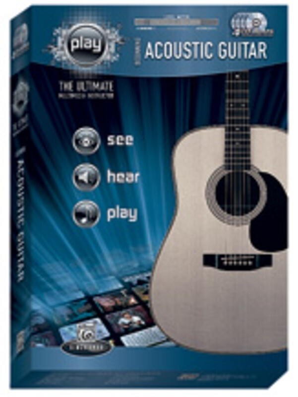 Alfreds Play Beginning Acoustic Guitar CD Rom Book