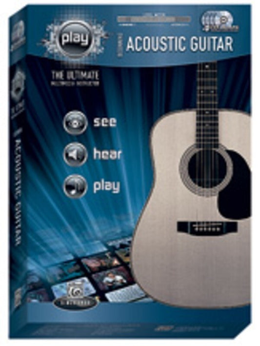 Alfreds Play Beginning Acoustic Guitar CD Rom Book