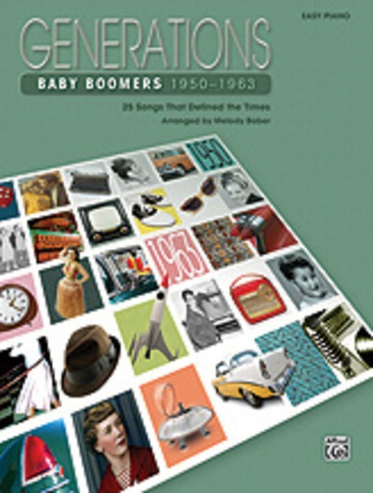 Generations Baby Boomers 1953 - 1963 Easy Piano Book