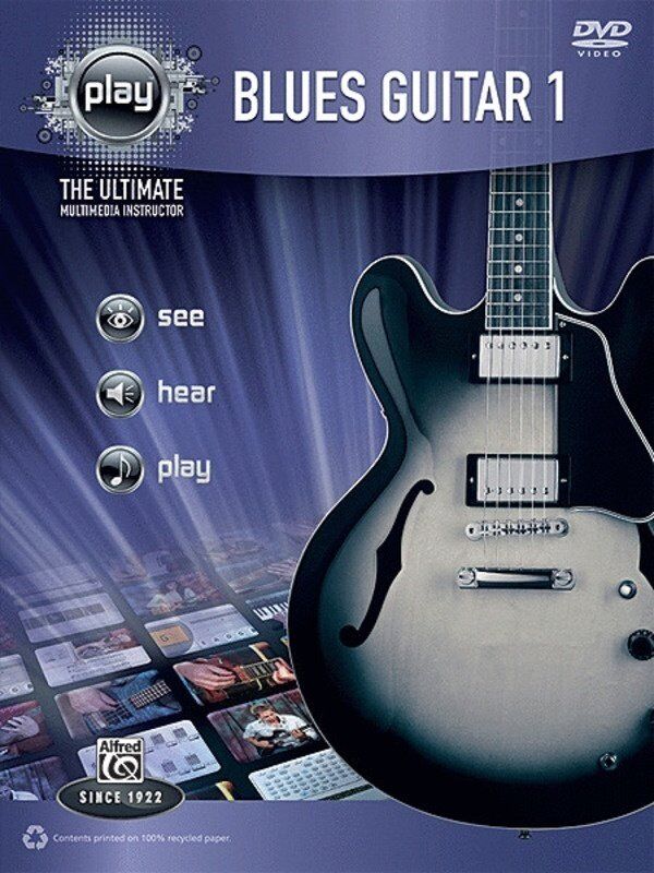 Alfred's Play Blues Guitar 1 Book/DVD