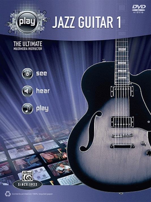 Alfreds Play Jazz Guitar 1 Book/CD Book