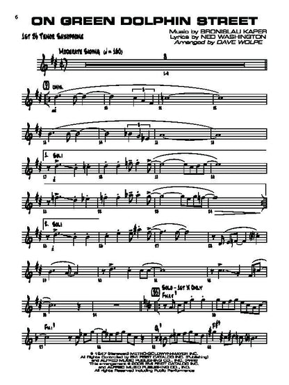 Best of Belwin Jazz - Jazz Band Collection for 1st Tenor Saxophone — view 3