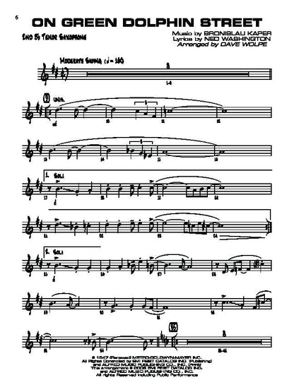Best of Belwin Jazz - Jazz Band Collection for 2nd Tenor Saxophone — view 3