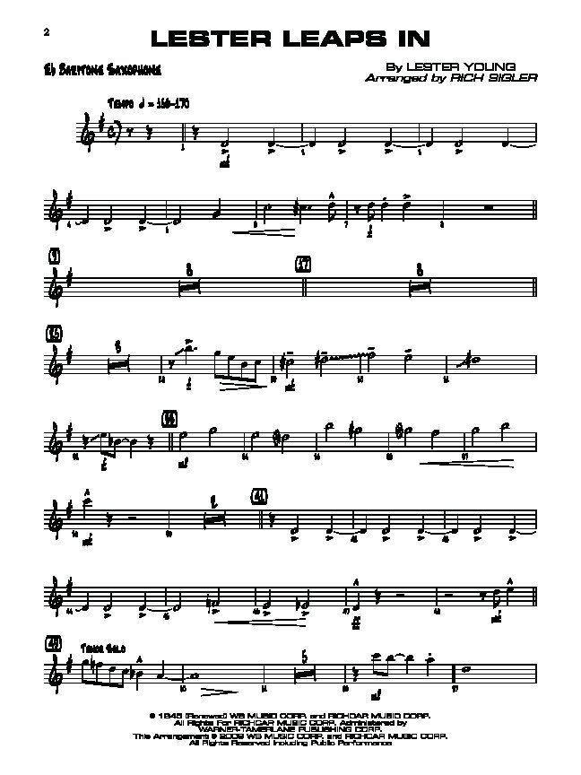 Best of Belwin Jazz Baritone Saxophone Collection — view 2