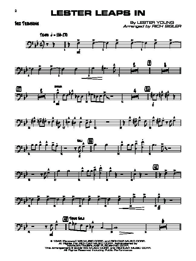 Best of Belwin Jazz 3rd Trombone - Jazz Band Collection for Jazz Ensemble — view 2