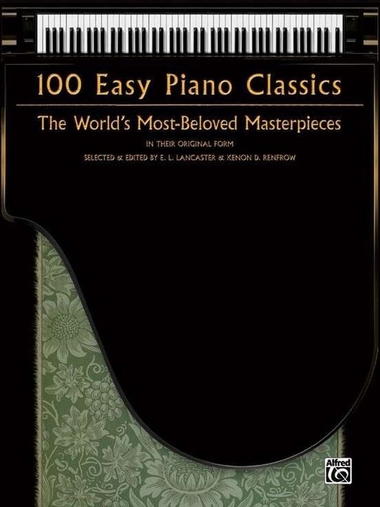 100 Easy Piano Classics by Alfred Music, 172 Pages