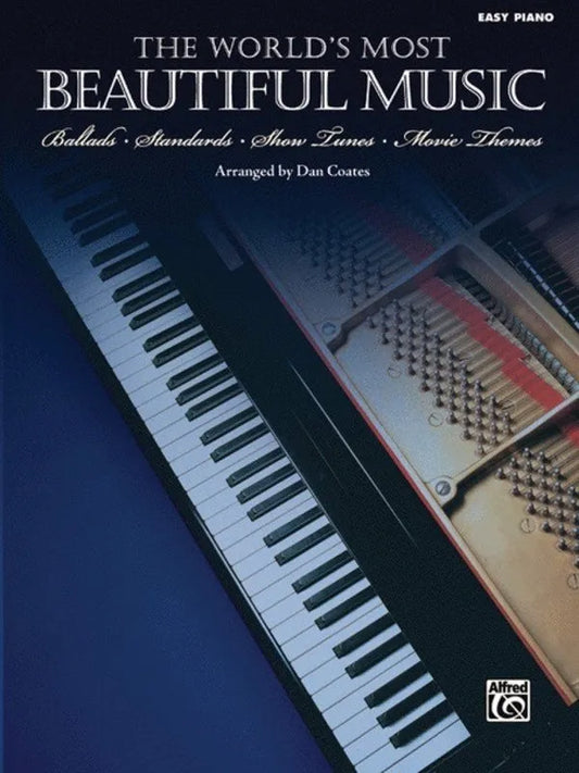 World's Most Beautiful Music Easy Piano Arrangements by Dan Coates
