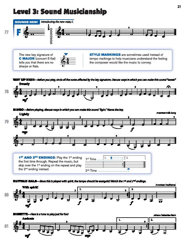 Sound Innovations for Concert Band Book 1 Eb Alto Clarinet by Alfred Music