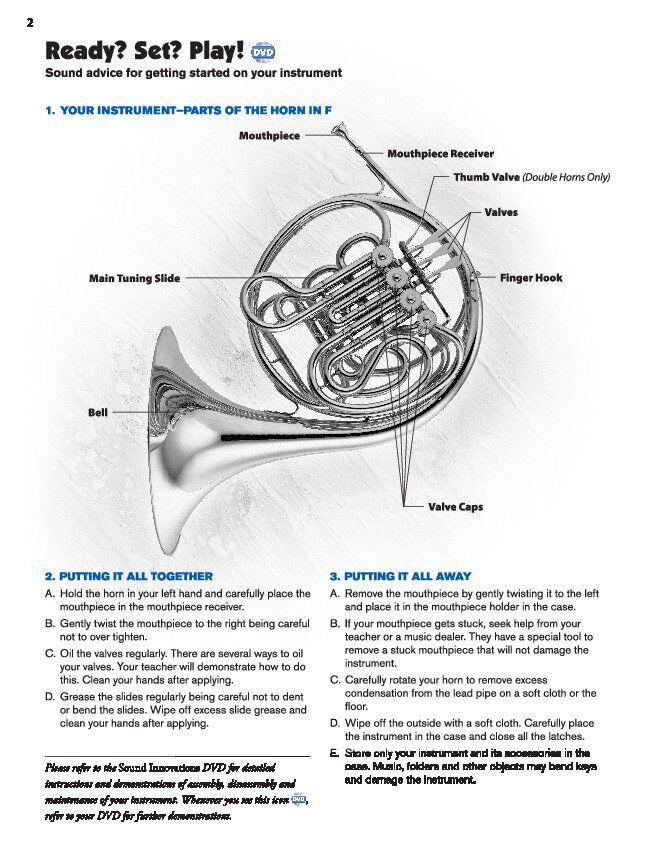 Sound Innovations for Concert Band Book 1 Horn in F — view 2