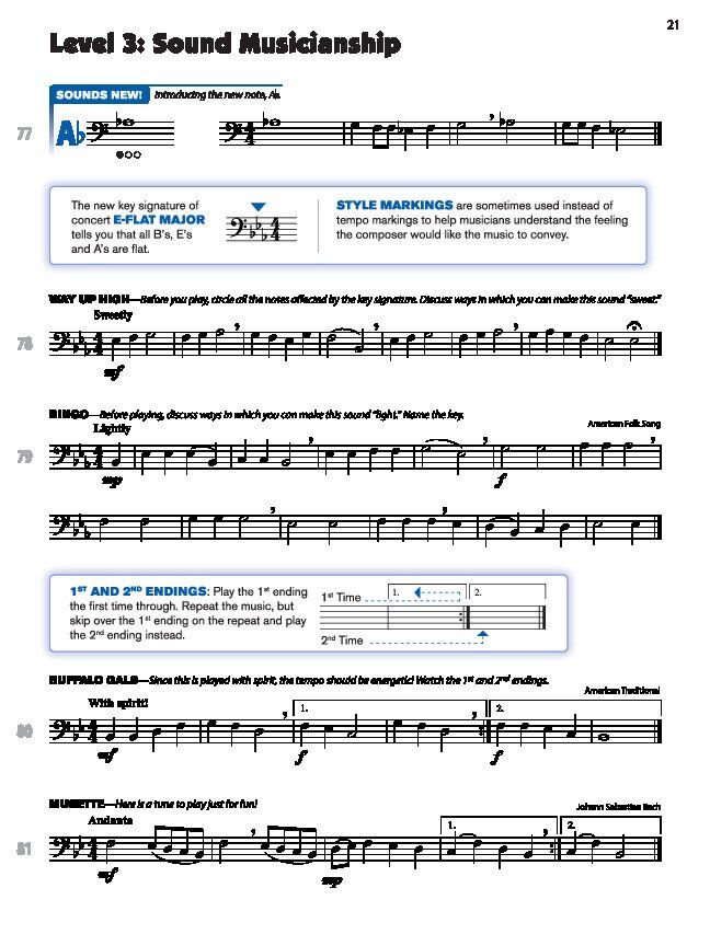 Sound Innovations for Concert Band Book 1 Baritone B.C. — view 2