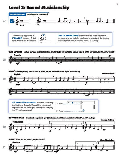 Sound Innovations for Concert Band Book 1 Baritone T.C. — view 2