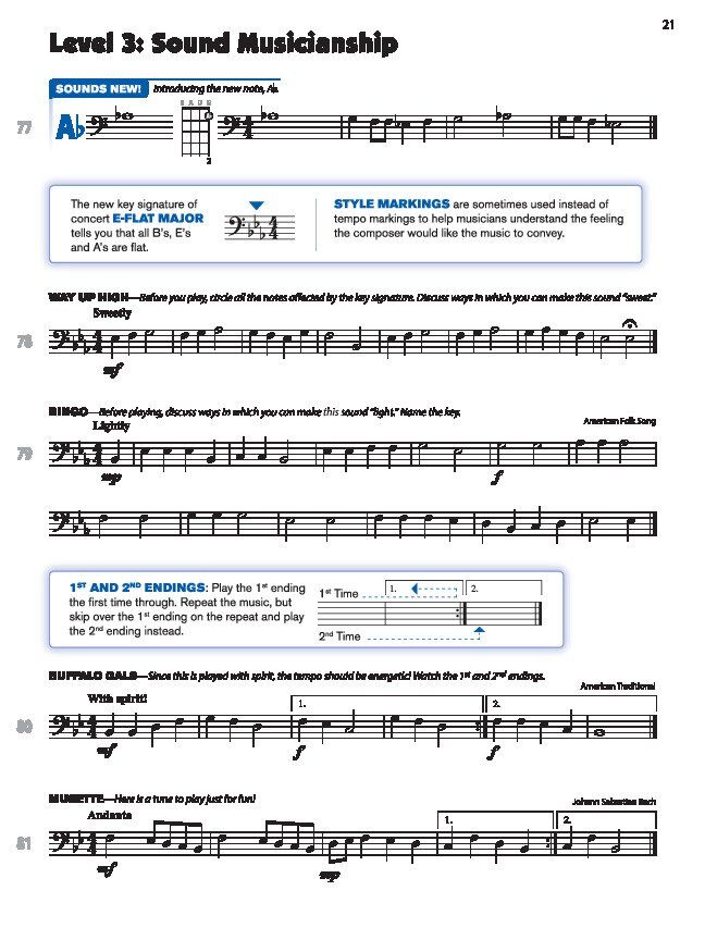 Sound Innovations for Concert Band Book 1 Electric Bass — view 2