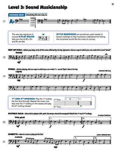 Sound Innovations for Concert Band Book 1 Electric Bass — view 2
