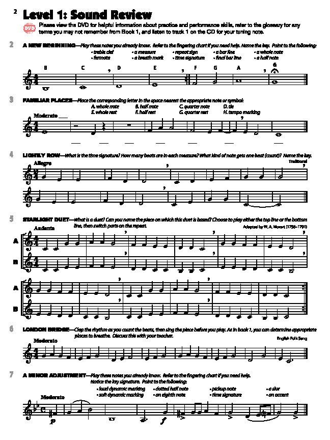Sound Innovations for Concert Band Book 2 Bass Clarinet