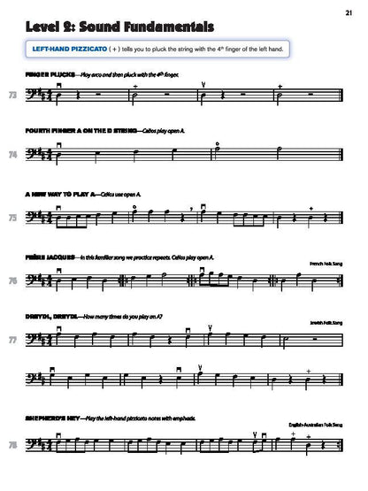 Sound Innovations for String Orchestra Book 1 Cello — view 2