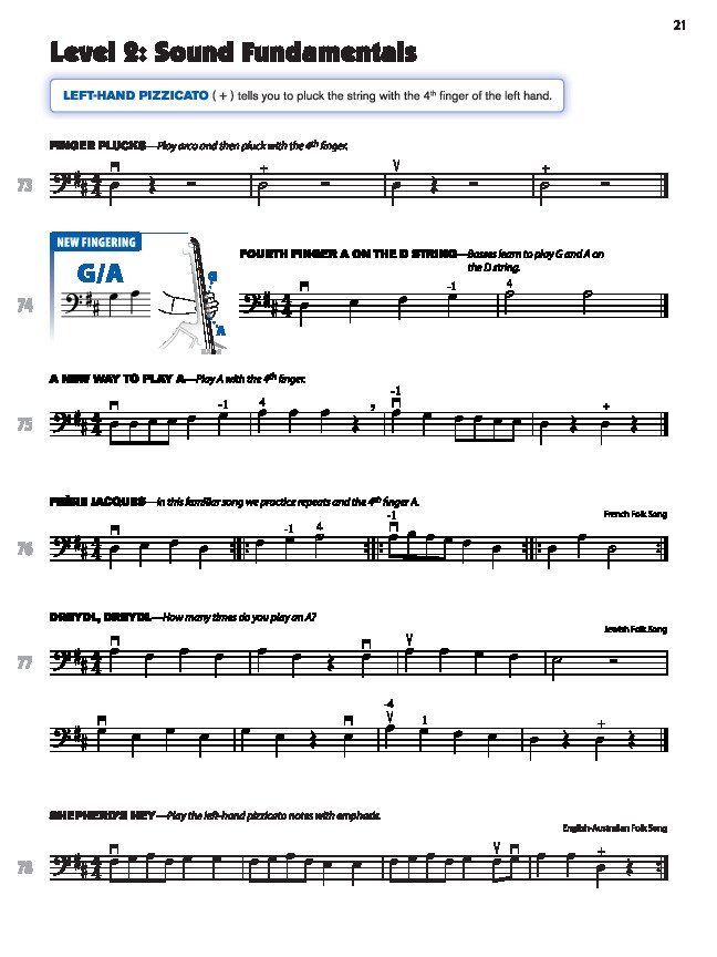 Sound Innovations for String Orchestra Book 1 Double Bass — view 2