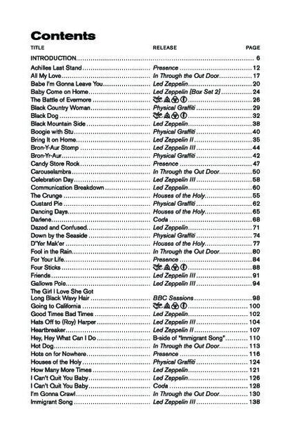 Led Zeppelin Complete Lyric & Chord Songbook for Guitar — view 2