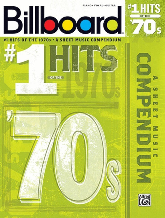 Billboard No 1 Hits Of The 1970S PVG Book