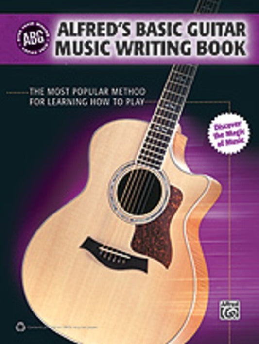Alfreds Basic Guitar Music Writing Book Book