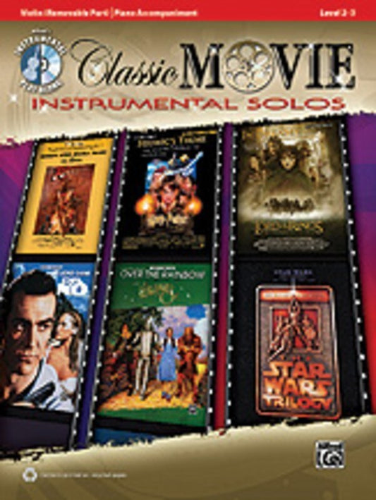 Classic Movie Instrumental Solos Viola Book/CD Book