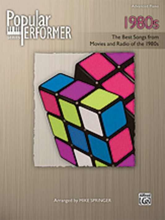 Popular Performer 1980s Advanced Piano Book