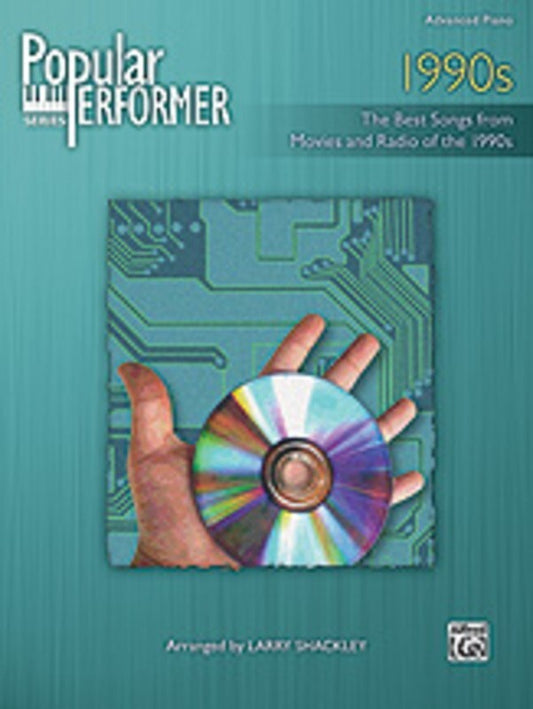 Popular Performer 1990s Advanced Piano Book