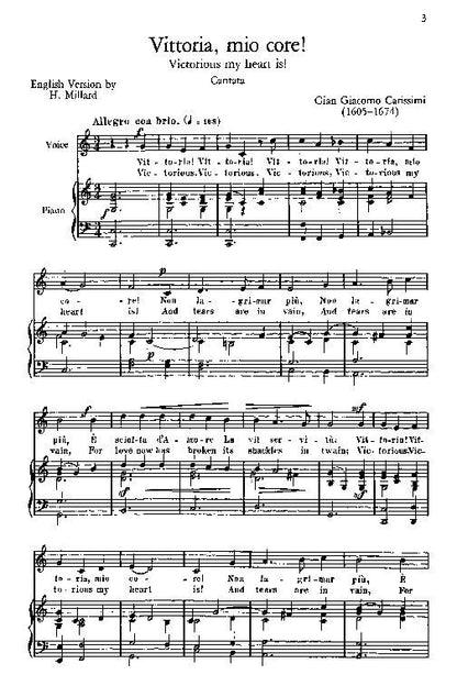 Anthology of Italian Songs of 17th & 18th Centuries Book 1 — view 2