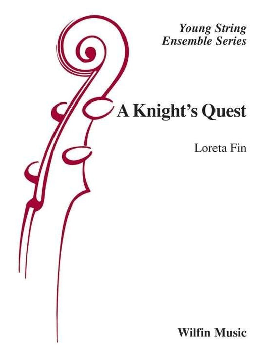 A Knight's Quest for String Orchestra SO2.5 SC/PTS by Loreta Fin