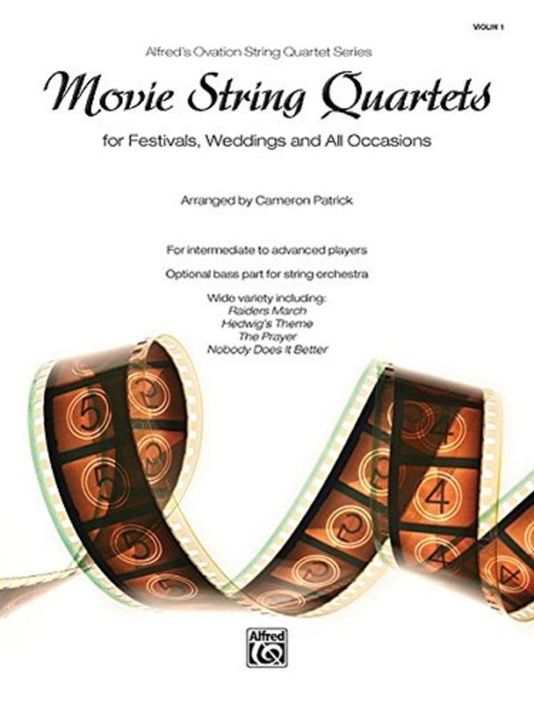 Movie String Quartets — Violin 1, arr. Cameron Patrick (Alfred Music)
